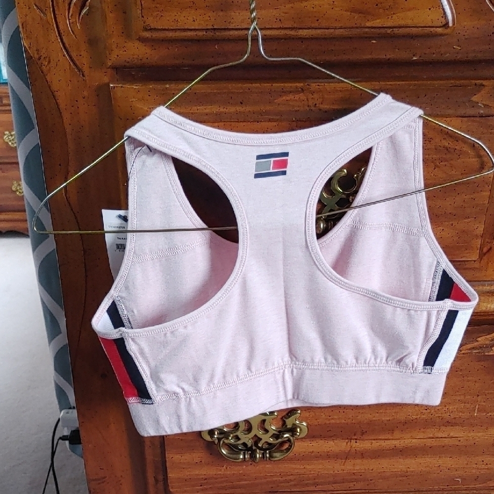 Tommy Hilfiger Women's Pink Sports Top - Picture 2 of 10